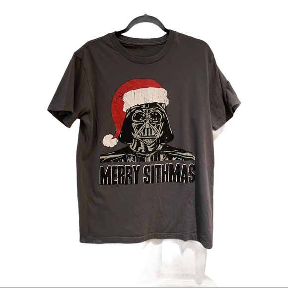 Other - Darth Vader Merry Sithmas Gray Soft T-Shirt